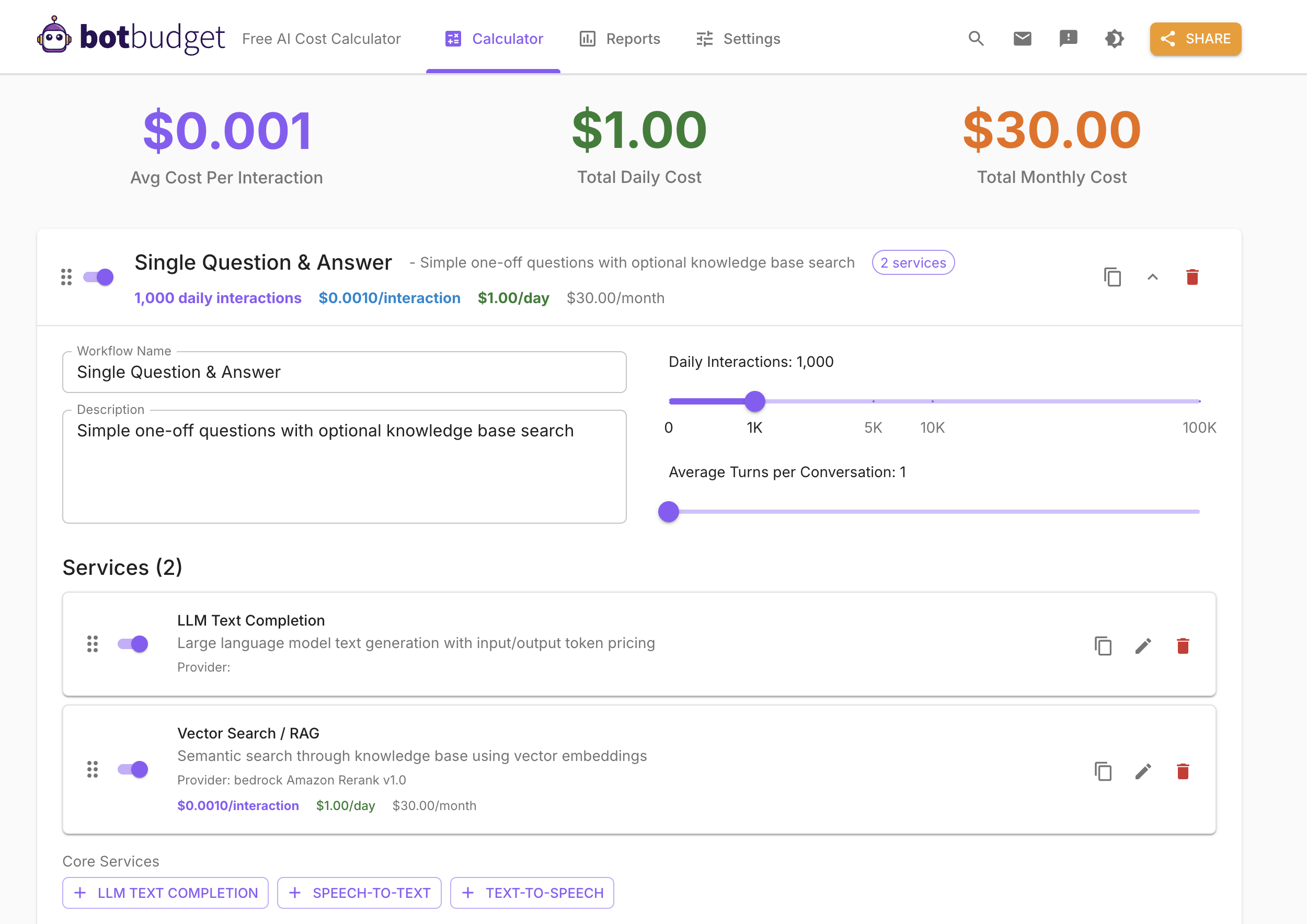 Botbudget